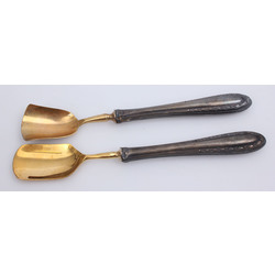 Silver spoons 2 pcs