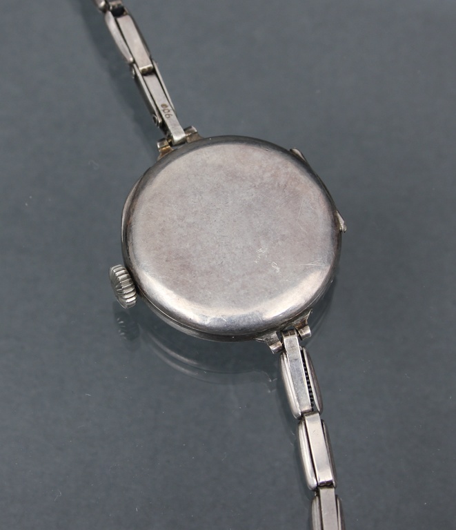 LePare silver watch