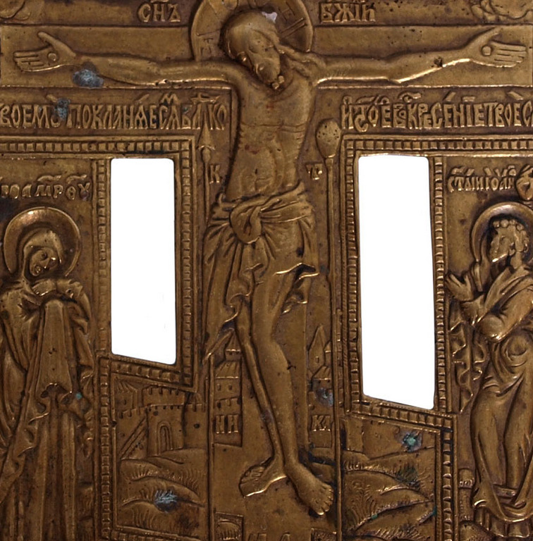 Bronze iconcross 