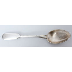 Silver-plated spoon '' Br.Henneberg '