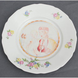 Porcelain plate 