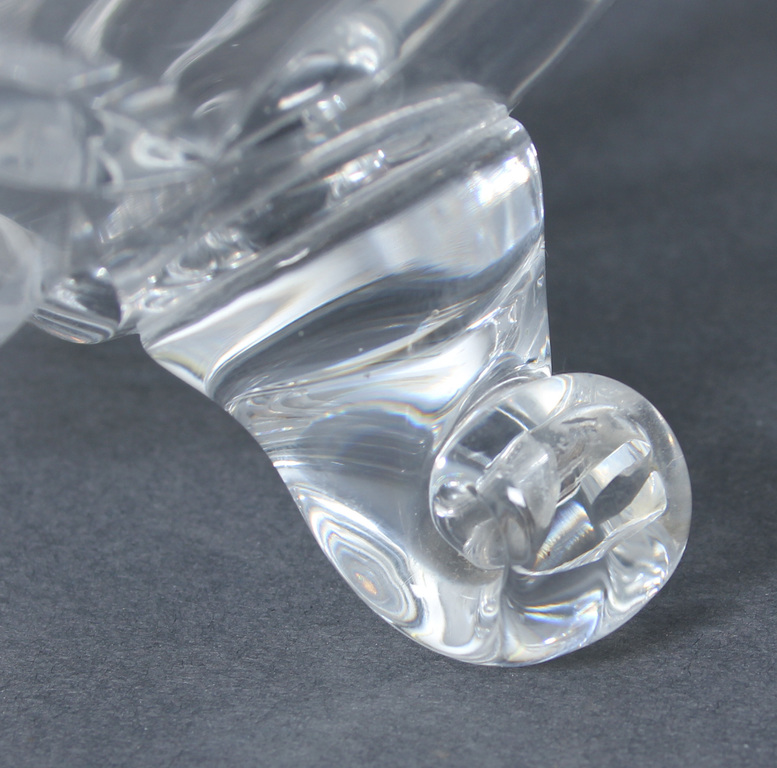 Crystal candy utensil and vase