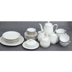 Porcelain tea / coffee service for 6 persons