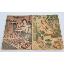 2 Books by Vilma Bērtiņa - Practical Kitchen, Home Cookies