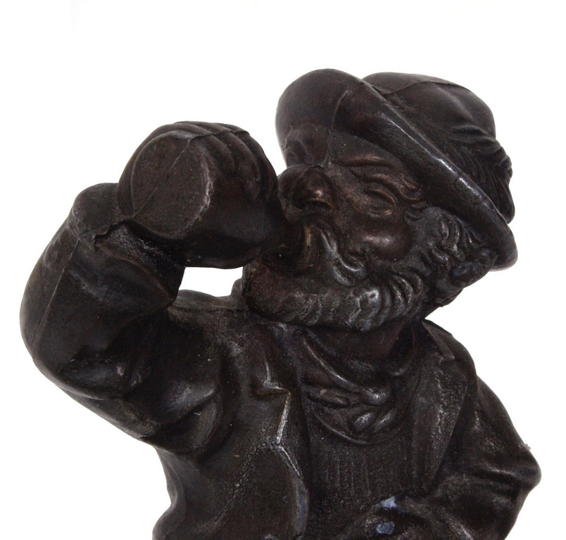 Spelter figure "A man with the lantern"