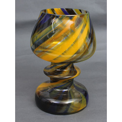 Colored glass bowl / cup