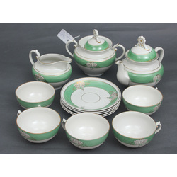 Porcelain set for 5 persons 