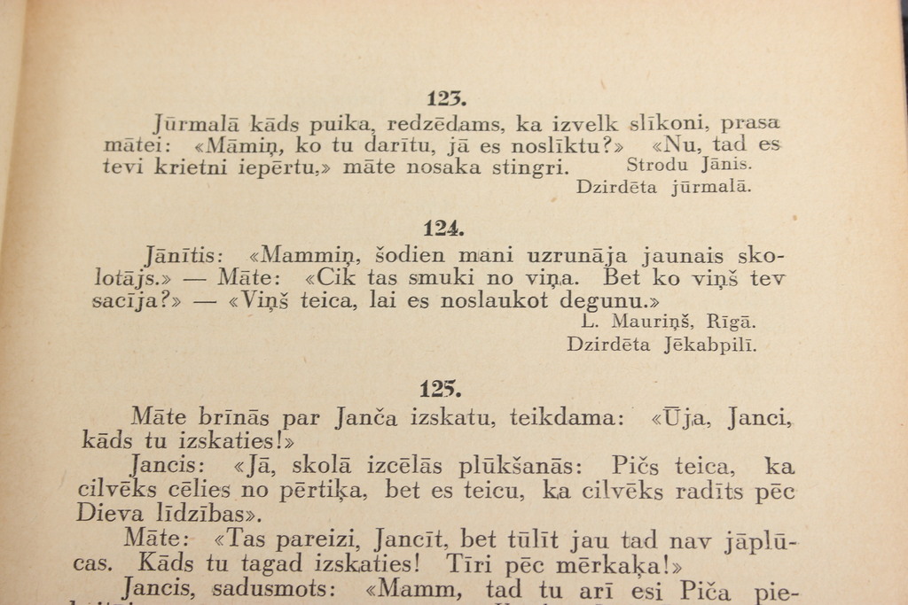 Jokes of the Latvian People (Volumes 1-3)