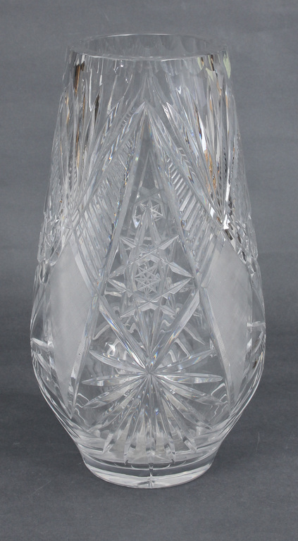 Crystal vase