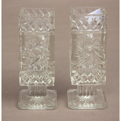 Glass vases 2 pcs.