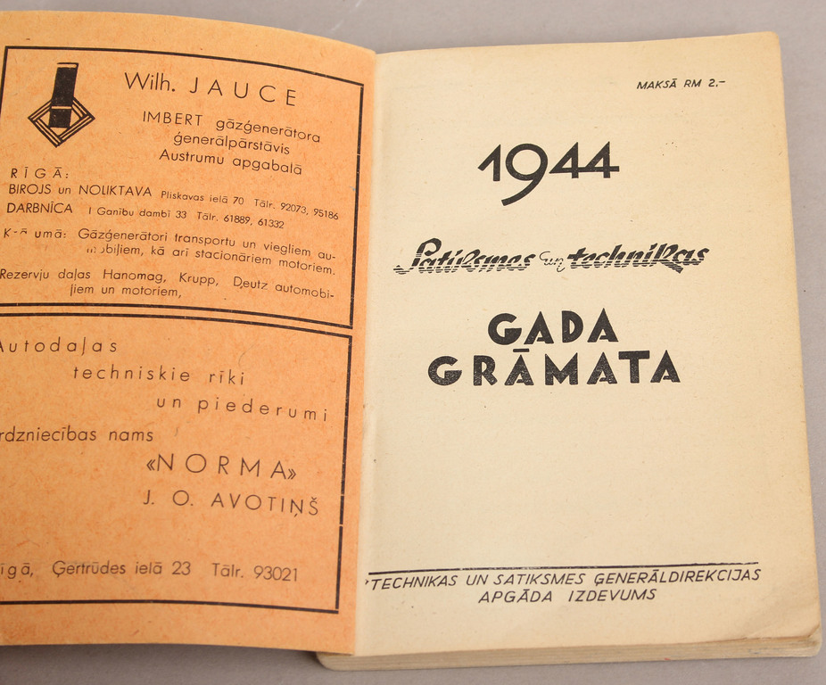 Yearbook of Traffic and Technology 1944