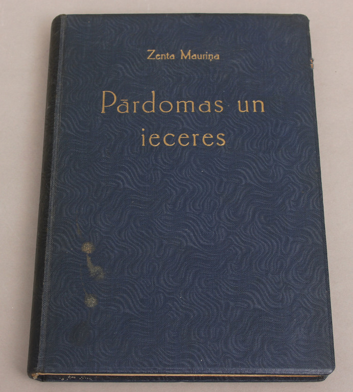 Zenta Mauriņa, Reflections and intentions