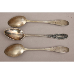 Silver teaspoons 3 pcs.