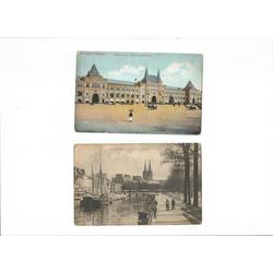 Two postcards 