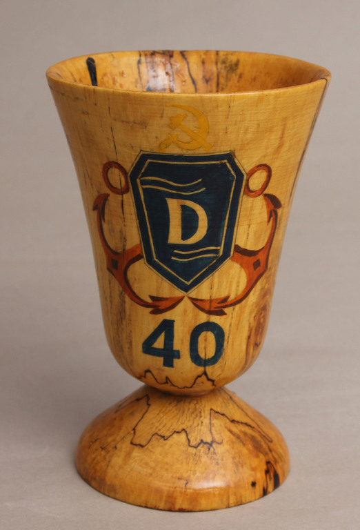 Wooden award cup 