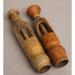 Wooden wine corks 2 pieces
