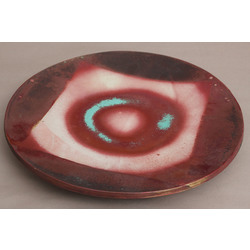 Decorative ceramic plate