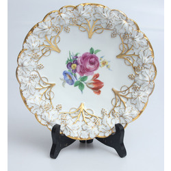 Meissen porcelāna dekoratīvais šķīvis