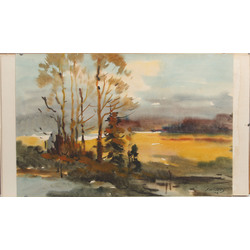 Landscape with trees