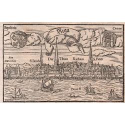 Панорама Риги до 1547 года