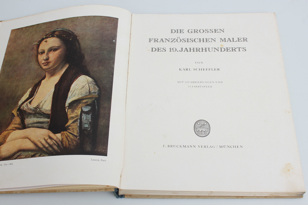  Karl Scheffler,  Die grossen französischen Maler des 19. Jahrhunderts
