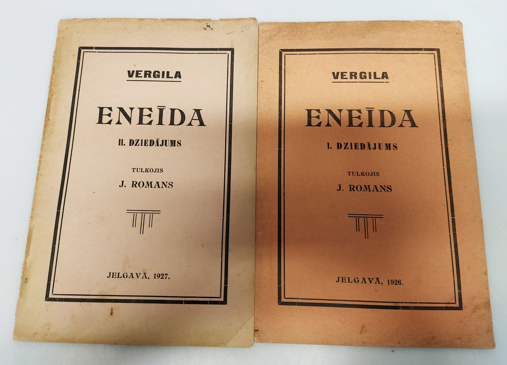  Vergila, Eneīda(I.-II.dziedājums)