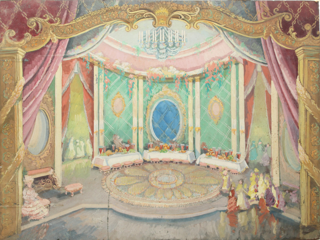 Sketch for a theatrical performance