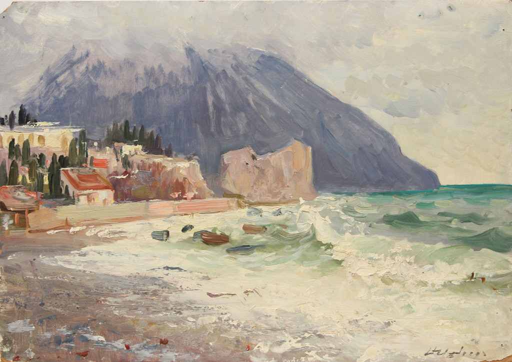 Landscape with the sea