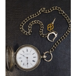 Silver pocket watch