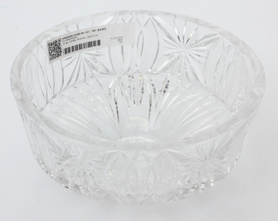 Crystal bowl