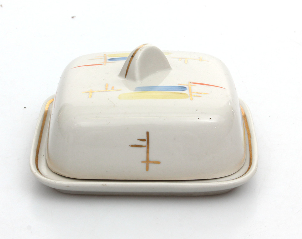 Porcelain butter bowl