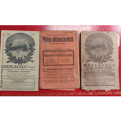 A set of books related to the railway (3 pcs.)