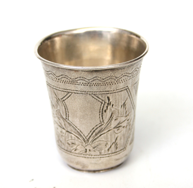 Silver cup