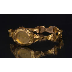 Sieviešu zelta rokas pulkstenis 
