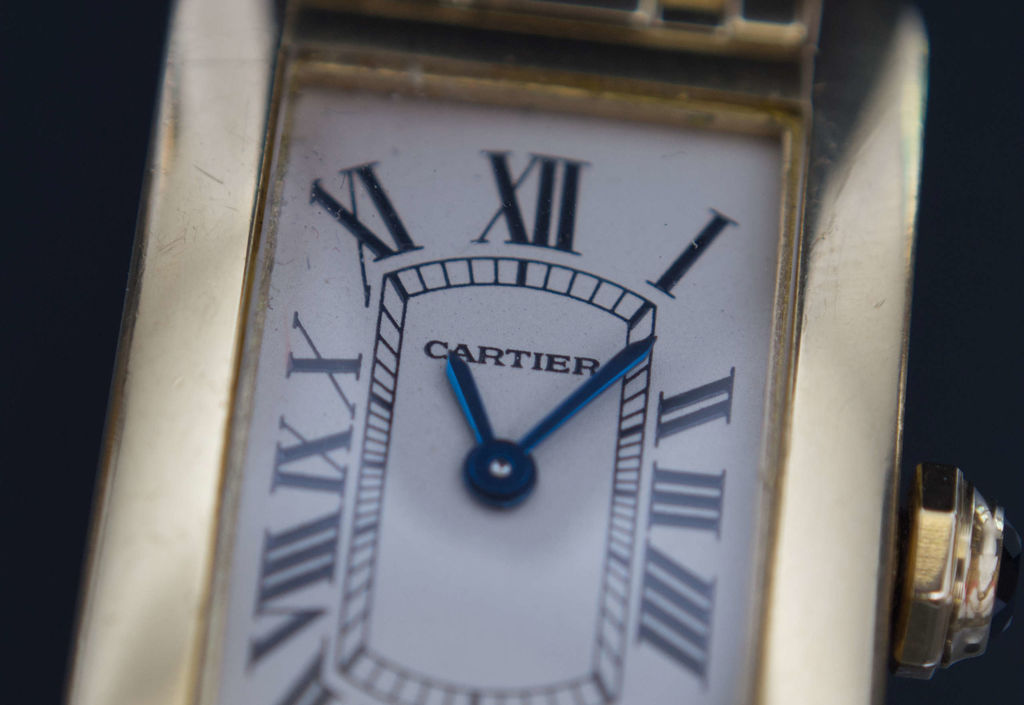 Cartier Zelta pulkstenis