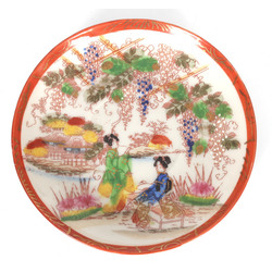 Decorative porcelain plate