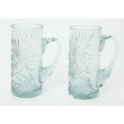 Ilguciems glass factory  cups 2 pcs.