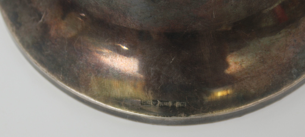 Silver award cup with engraving