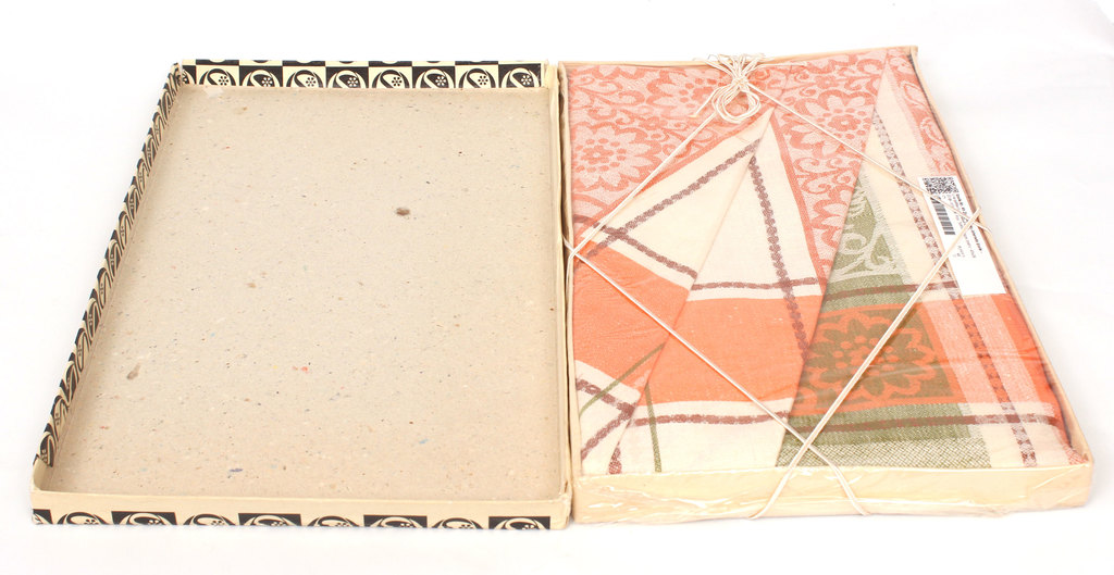 Linen tablecloth in the original box
