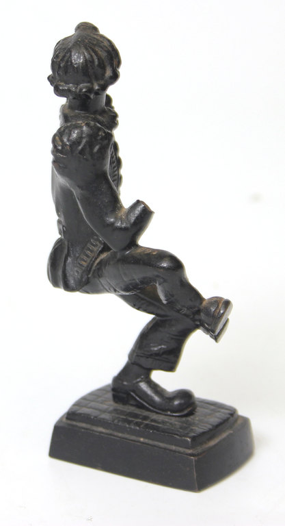 Cast iron figurine 