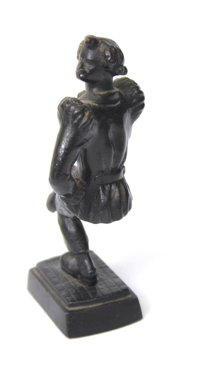 Cast iron figurine 