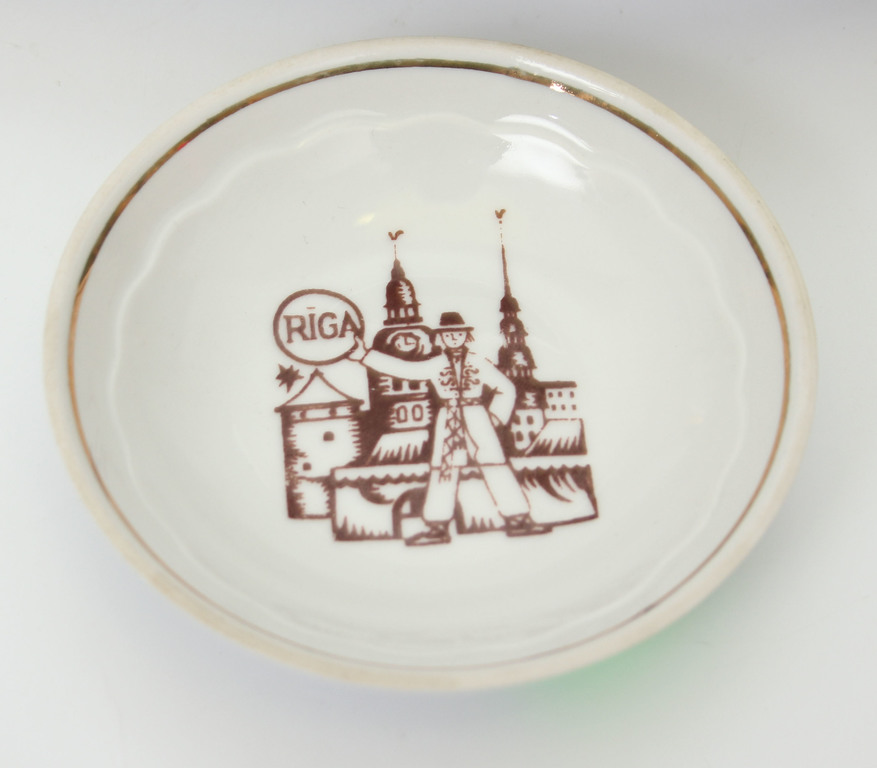 Porcelain serving dishes 2 pcs. '' Riga'', 
