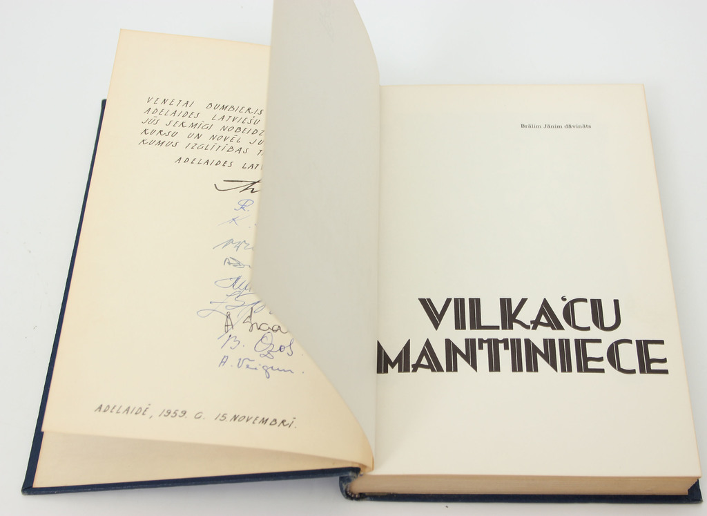 Vilkaču mantiniece(novel), Ilona Leimane