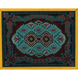 Woven carpet based on the motif of J. Madernieks