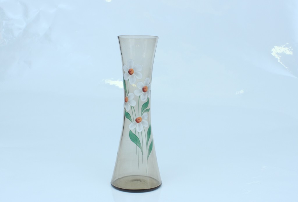 Vase from colored glass