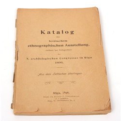  Katalog der lettischen ethnographischen Ausstellung, verfasst bei Gelegenheit