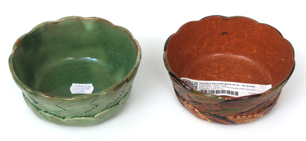 Ceramic bowls 2 pcs.