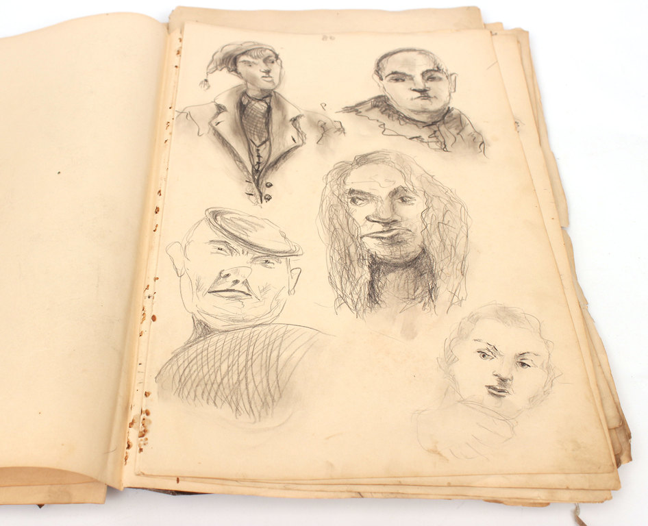 Artist sketch album