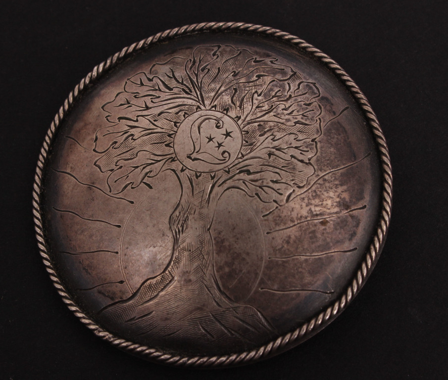 Silver brooch (defective - missing clasp)