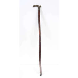 Stand with bronze handle